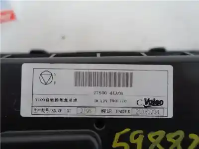 Автозапчастина б/у клімат-контроль для nissan qashqai ii (j11e) 1.2 360 посилання на oem iam 27500 4ea0a  