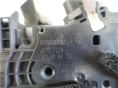 Автозапчасти б/у замок задней правой двери за renault captur i (j5_, h5_) 1.2 tce 120 ссылки oem iam 805027072r  