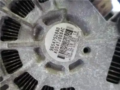 Second-hand car spare part alternator for peugeot 407 sw 2.0 hdi 135 oem iam references a004tj0084c  
