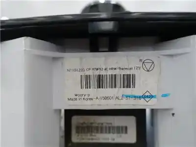 Second-hand car spare part climate control for dacia duster (hs_) 1.5 dci 4x4 oem iam references h79ph2  