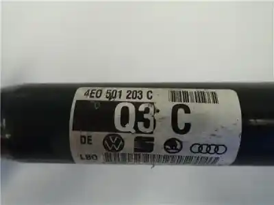 Автозапчасти б/у задняя правая трансмиссия за audi a8 (4e) 3.7 quattro ссылки oem iam 4e0501203c  