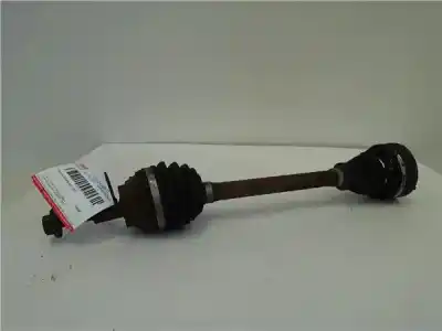 Peça sobressalente para automóvel em segunda mão transmissão dianteira esquerda por volkswagen golf vi (5k1) 2.0 tdi referências oem iam 