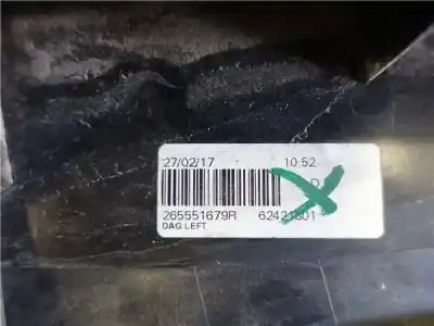 Second-hand car spare part left tailgate light for dacia duster (hs_) 1.5 dci 4x4 oem iam references 265551679r  