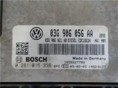 Second-hand car spare part ecu engine control for seat leon (1p1) 1.9 tdi oem iam references 0281015336  