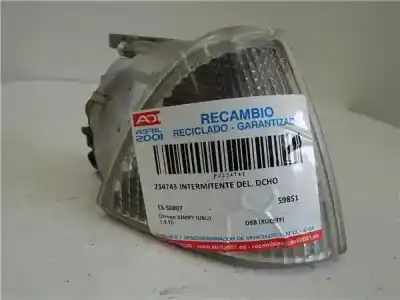 Peça sobressalente para automóvel em segunda mão Farolim Do Lado Direito por CITROEN JUMPY (U6U) 1.9 TD Referências OEM IAM   E3-50807