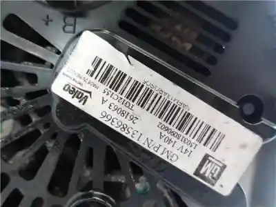 Автозапчастина б/у генератор для opel astra j sports tourer 1.6 cdti dpf посилання на oem iam 13586366  