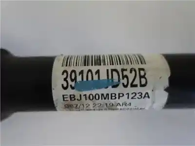 Автозапчасти б/у передняя левая трансмиссия за nissan qashqai / qashqai +2 i (j10, nj10, jj10e) 1.5 dci ссылки oem iam 39101jd52b  