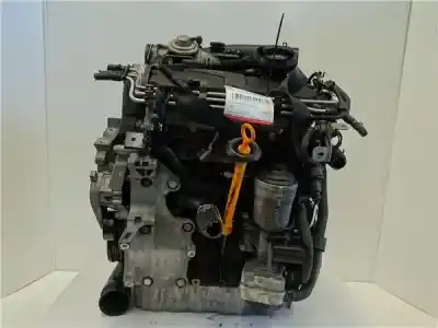 Second-hand car spare part complete engine for seat leon (1p1) 1.9 tdi oem iam references bxf  
