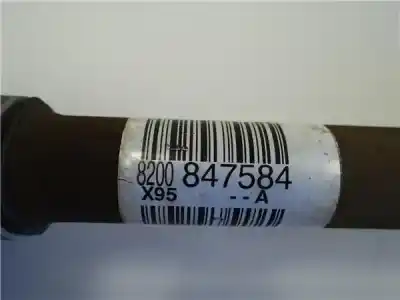 Автозапчастина б/у передня ліва трансмісія для renault megane iii fastback (bz0_) 1.5 dci посилання на oem iam 8200847584  