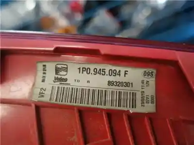 Second-hand car spare part interior light for seat leon (1p1) 1.9 tdi oem iam references 1p0945094f  