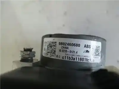 Peça sobressalente para automóvel em segunda mão abs por citroen c3 puretch 68 live 1.0 50kw referências oem iam 9802460680  