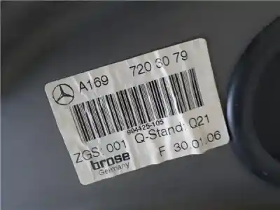 Gebrauchtes Autoersatzteil fensterheber vorne rechts zum mercedes-benz clase b (bm 245) 2.0 200 cdi (245.208) oem-iam-referenzen a1697203079  