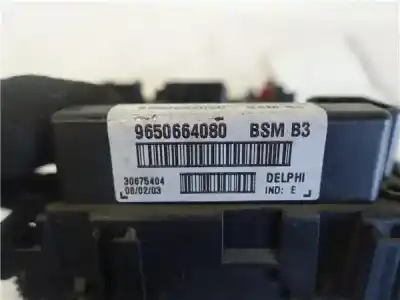 Second-hand car spare part bsm control unit for peugeot 307 break / sw (s1) 2.0 hdi 110 oem iam references 9650664080  