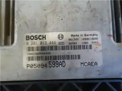 Автозапчасти б/у блок управления двигателем за jeep compass (mk) 2.0 limited ссылки oem iam   0281013444