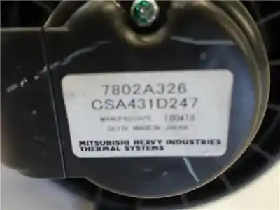 Автозапчасти б/у отопительный двигатель за mitsubishi eclipse cross (gk0w) 1.5 motion 2wd ссылки oem iam 7802a326  