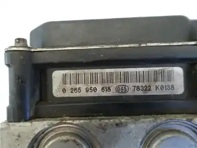 Second-hand car spare part abs for mercedes-benz clase b (bm 245) 2.0 200 (245.233) oem iam references   0265950618