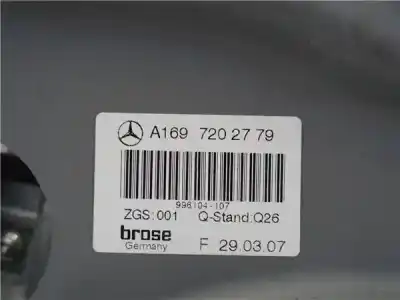 Gebrauchtes Autoersatzteil fensterheber vorne links zum mercedes-benz clase b (bm 245) 2.0 200 (245.233) oem-iam-referenzen a1697202779  