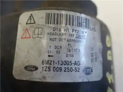 Автозапчасти б/у правая фара за ford s-max (ca1) 2.0 tdci ссылки oem iam 6m21-18005  