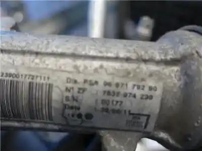 Автозапчастина б/у рульмова рейка для citroen c5 berlina 2.0 hdi fap посилання на oem iam 9687179280  