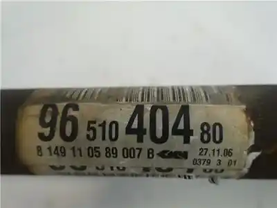 Автозапчастина б/у передня права трансмісія для peugeot 207/207+ (wa_, wc_) 1.4 16v посилання на oem iam 9651040480   Автозапчастина б/у передня права трансмісія для peugeot 207/207+ (wa_, wc_) 1.4 16v посилання на oem iam 9651040480