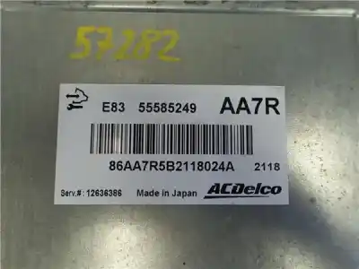 Pezzo di ricambio per auto di seconda mano centralina motore per opel corsa d 1.2 cat (a 12 xer / ldc) riferimenti oem iam 55585249  