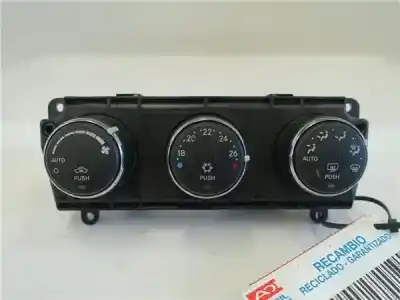 Pezzo di ricambio per auto di seconda mano CONTROLLO CLIMATICO per DODGE AVENGER (JS) (2007->) 2.0 SE [2.0 Ltr. - 103 kW 16V CRD CAT] Riferimenti OEM IAM P55111886AB  