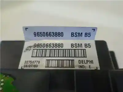 Автозапчасти б/у блок управления бсм за peugeot 807 (eb_) 2.2 hdi ссылки oem iam 9650663880  