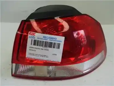 Peça sobressalente para automóvel em segunda mão FAROLIM TRASEIRO DIREITO por VOLKSWAGEN GOLF VI (5K1) 1.6 TDI Referências OEM IAM 5K0945112  