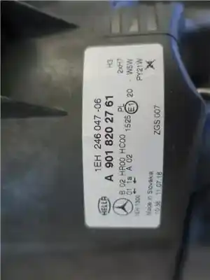 Автозапчасти б/у правая фара за mercedes-benz sprinter 4-t caja/chasis (904) 416 cdi ссылки oem iam a9018202761  