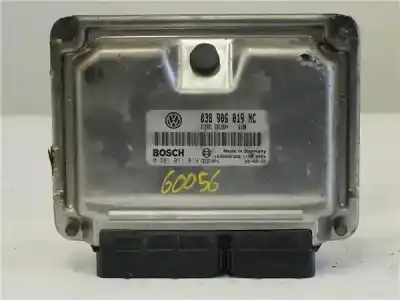 Автозапчасти б/у блок управления двигателем за volkswagen polo (9n1) 1.9 tdi ссылки oem iam   0281011819