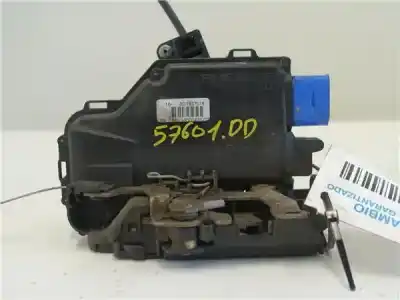 Peça sobressalente para automóvel em segunda mão fechadura da porta dianteira direita por seat altea (5p1) 2.0 tdi 16v referências oem iam 3d1837016