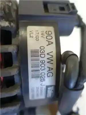 Автозапчасти б/у генератор за volkswagen polo (9n1) 1.2 12v ссылки oem iam   2542746b
