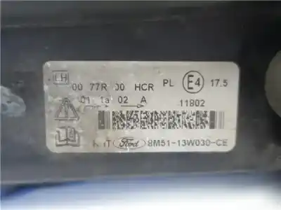 Second-hand car spare part left headlight for ford focus ii (da_) 1.6 tdci oem iam references 8m51-13w030-ce  