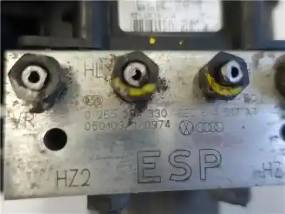 Second-hand car spare part abs for audi a4 berlina (8e) 2.0 tdi 16v (103kw) oem iam references   0265234330