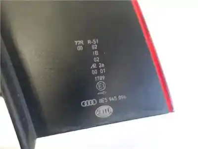 Second-hand car spare part right tailgate light for audi a4 berlina (8e) 2.0 tdi 16v (103kw) oem iam references 8e5945096  