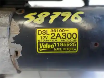 Peça sobressalente para automóvel em segunda mão motor de arranque por hyundai i30 (fd) 1.6 crdi referências oem iam   1195925