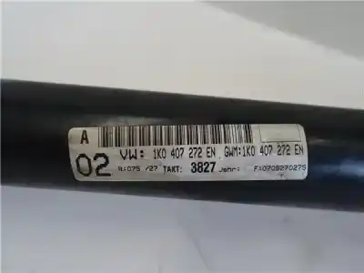 Pezzo di ricambio per auto di seconda mano trasmissione anteriore destra per volkswagen passat berlina (3c2) 2.0 tdi 16v riferimenti oem iam 1k0407272en  