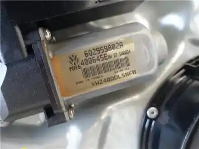 Second-hand car spare part driver left window regulator for volkswagen polo (9n1) 1.9 tdi oem iam references 6q2959802a  