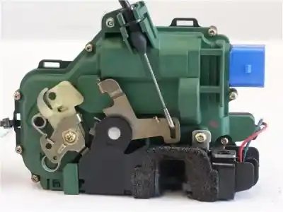 Peça sobressalente para automóvel em segunda mão fechadura da porta dianteira esquerda por volkswagen polo (9n1) 1.9 tdi referências oem iam c3b1837015am  