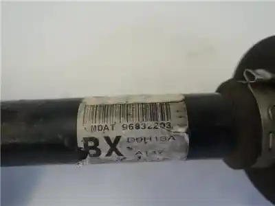 Second-hand car spare part front left transmission for chevrolet aveo hatchback 1.2 ls oem iam references 96832203  