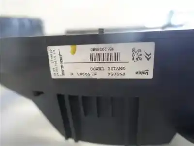 Peça sobressalente para automóvel em segunda mão termoventilador elétrico por citroen c-elysee (dd_) 1.5 bluehdi 100 referências oem iam 9812028580  