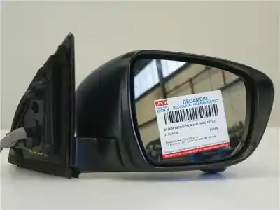 Second-hand car spare part right rearview mirror for nissan qashqai ii (j11e) 1.5 n-vision oem iam references e11038139