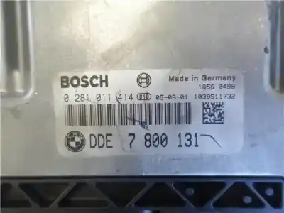 Second-hand car spare part ecu engine control for bmw serie x5 (e53) 3.0d oem iam references   0281011414