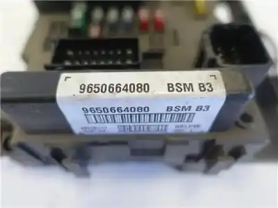 Second-hand car spare part bsm control unit for citroen xsara berlina 2.0 hdi 90 oem iam references 9650664080  