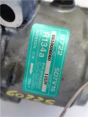 Автозапчастина б/у компресор кондиционера для lancia lybra berlina 1.9 jtd cat посилання на oem iam sd7v161157f  