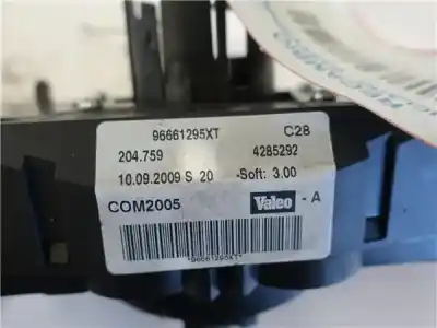 Pezzo di ricambio per auto di seconda mano comando pulito per peugeot 207/207+ (wa_, wc_) 1.6 hdi riferimenti oem iam 96661295xt  