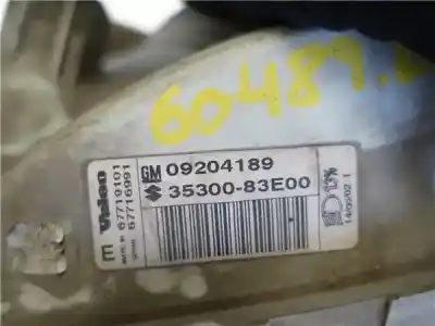 Автозапчасти б/у левая фара за opel agila 1.2 16v cat (z 12 xe / lw4) ссылки oem iam 09204189  