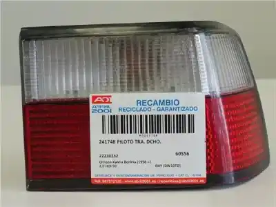 Автозапчасти б/у  за CITROEN XANTIA BERLINA  ссылки OEM IAM   22230232