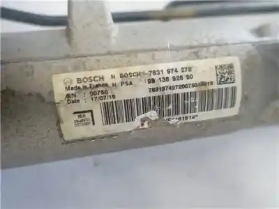 Second-hand car spare part steering rack for opel vivaro c furgón (k0) 1.5 oem iam references 9813692680  