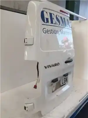 Peça sobressalente para automóvel em segunda mão porta do automóvel traseira esquerda por opel vivaro c furgón (k0) 1.5 referências oem iam   
